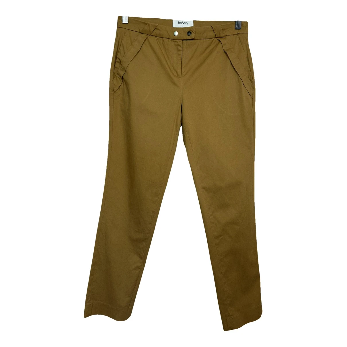 Pre-owned Ba&sh Chino Pants In Brown