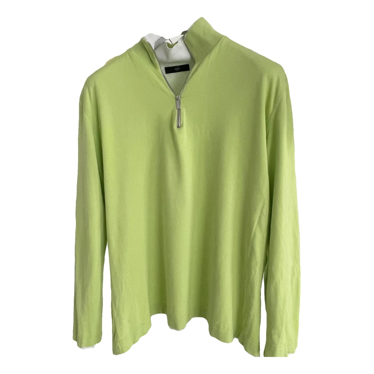 Pre-owned Zegna Pull In Green