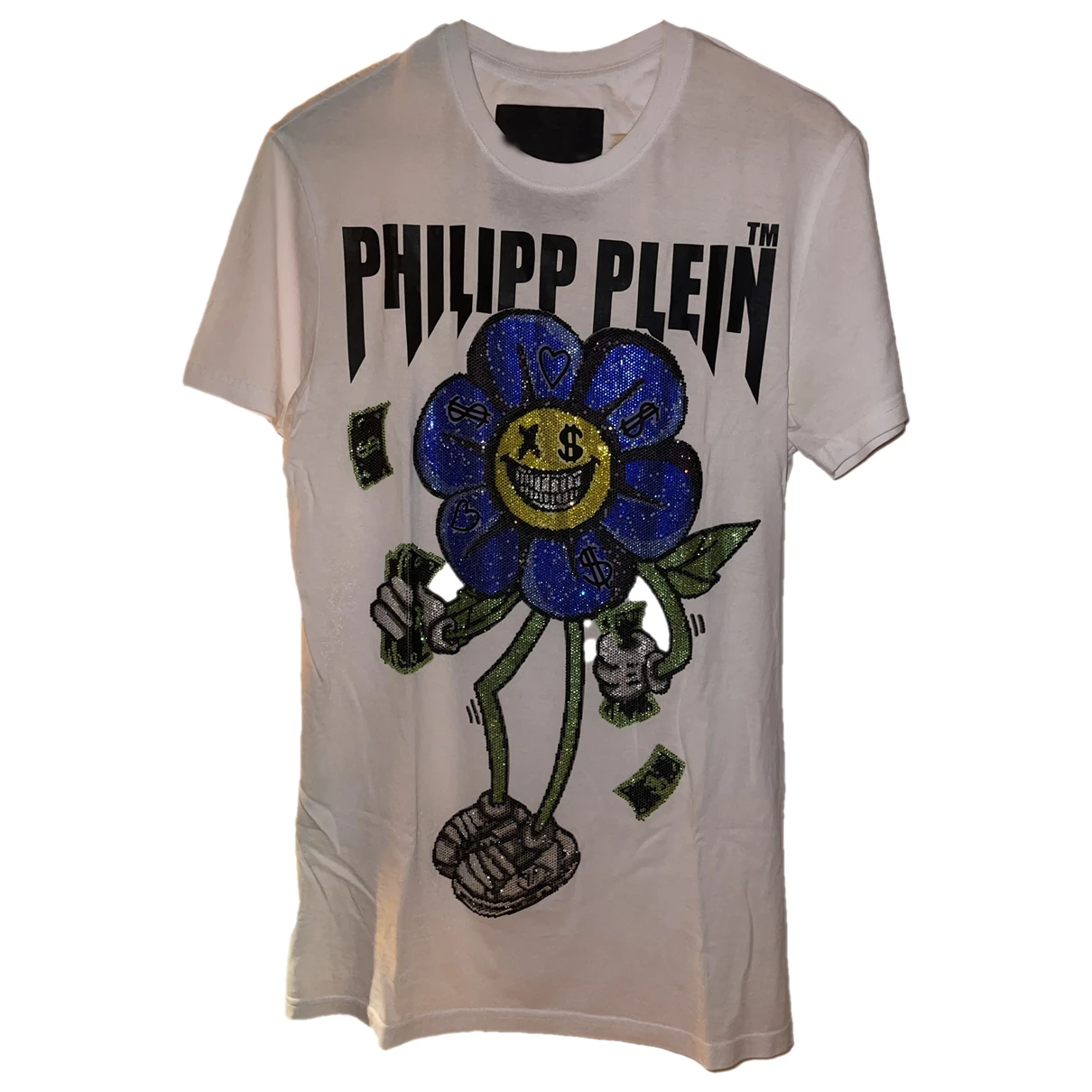 Pre-owned Philipp Plein T-shirt In White