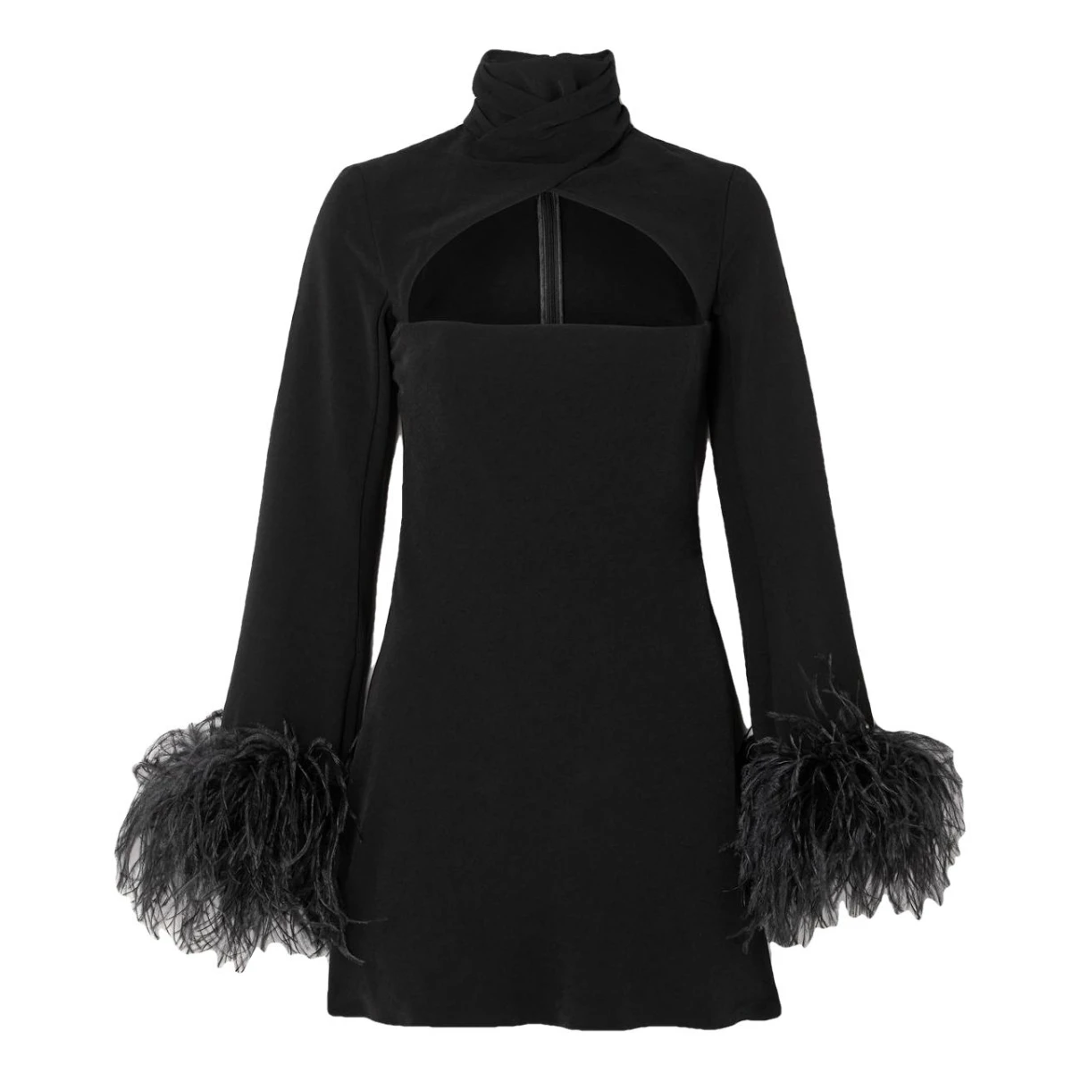 Pre-owned 16arlington Mini Dress In Black