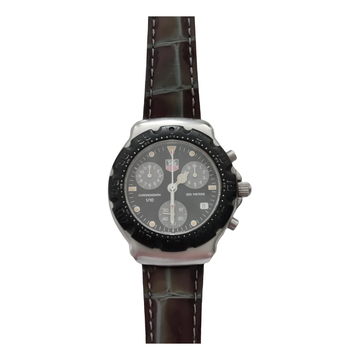 Pre-owned Tag Heuer Formula 1 Watch In Black