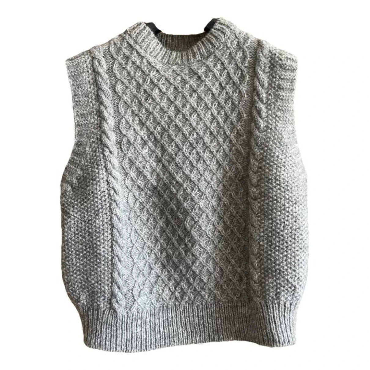 Pre-owned Skall Studio Wool Knitwear In Grey