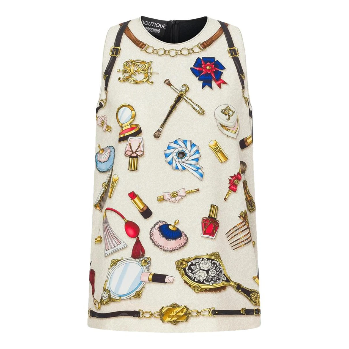 Pre-owned Moschino Vest In Navy