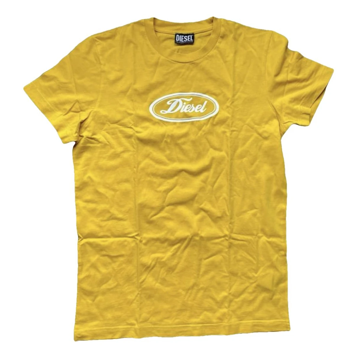 Pre-owned Diesel T-shirt In Yellow