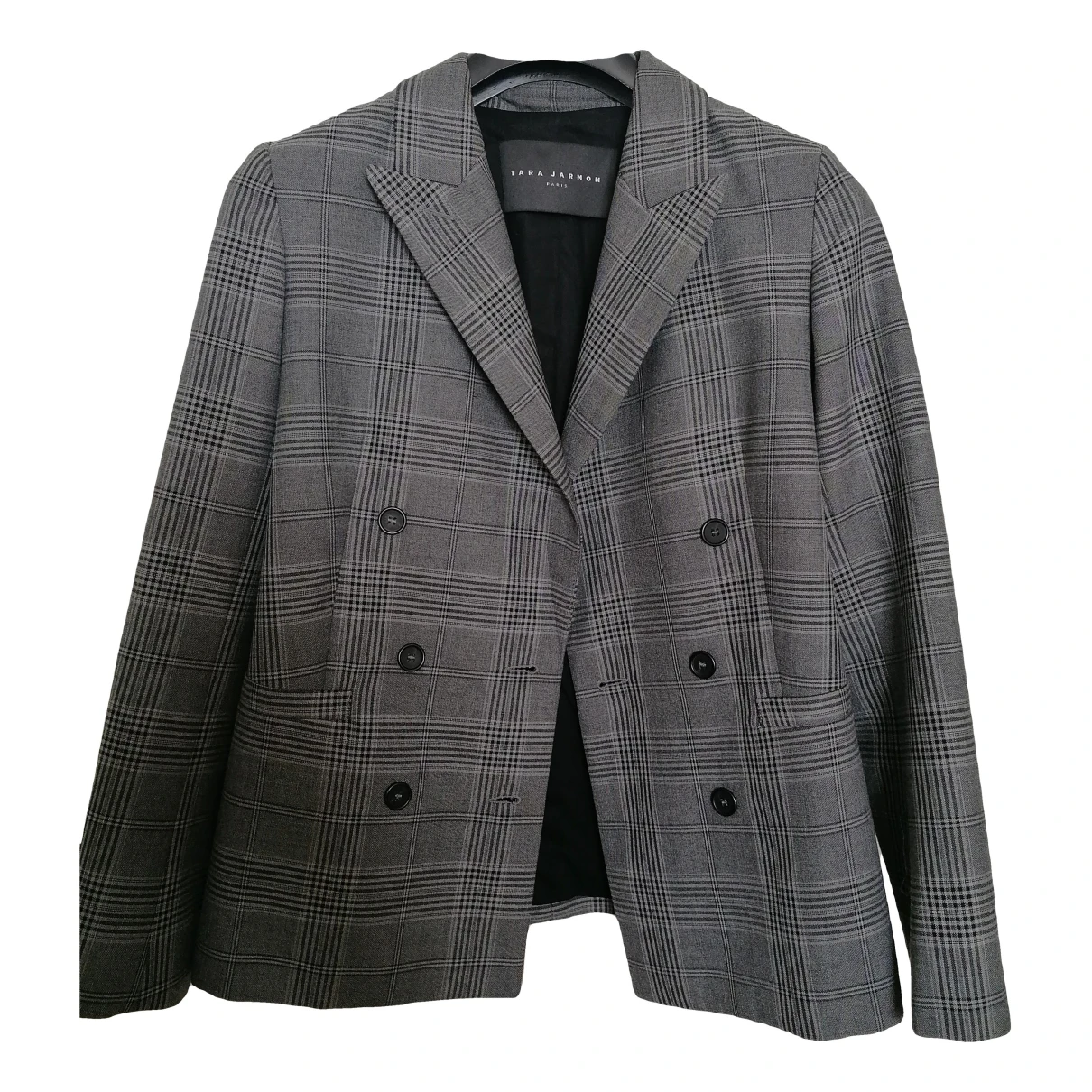 Pre-owned Tara Jarmon Suit Jacket In Grey