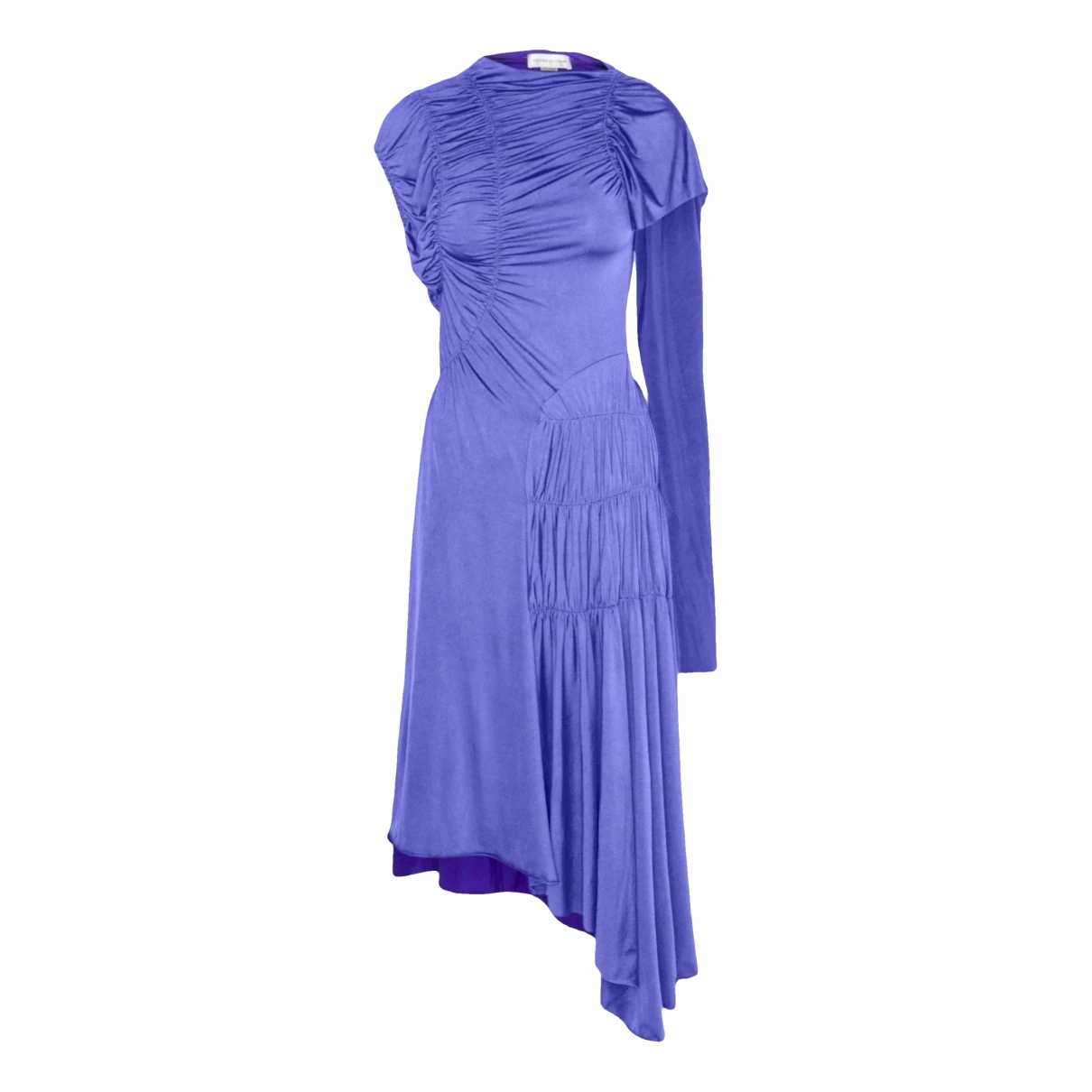 Pre-owned Victoria Beckham Mid-length Dress In Purple