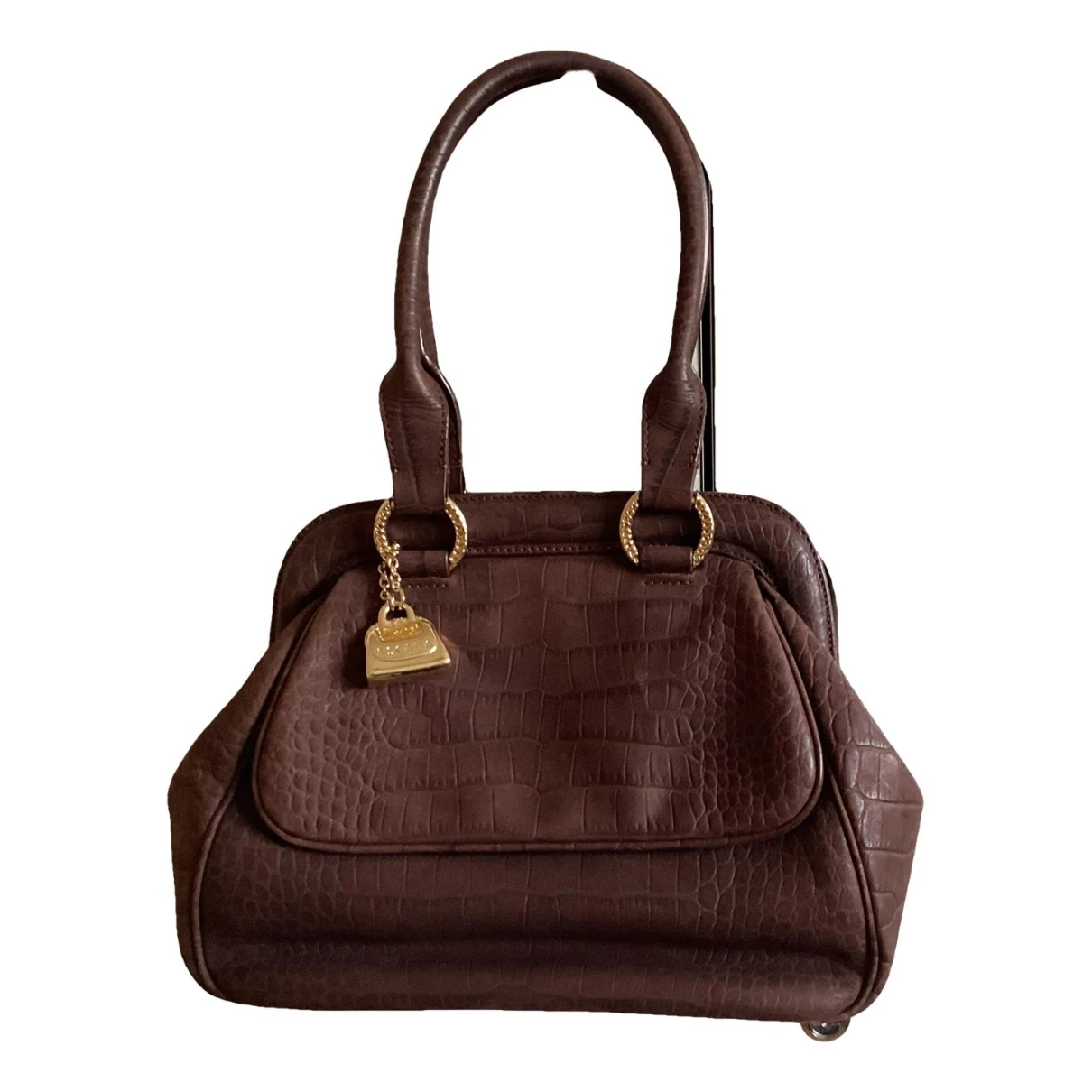 Pre-owned Escada Leather Bag In Brown
