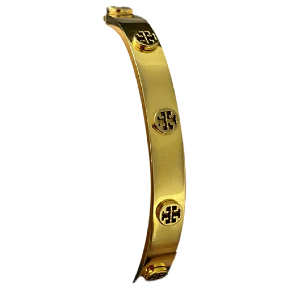 Pre-owned Tory Burch Bracelet In Gold