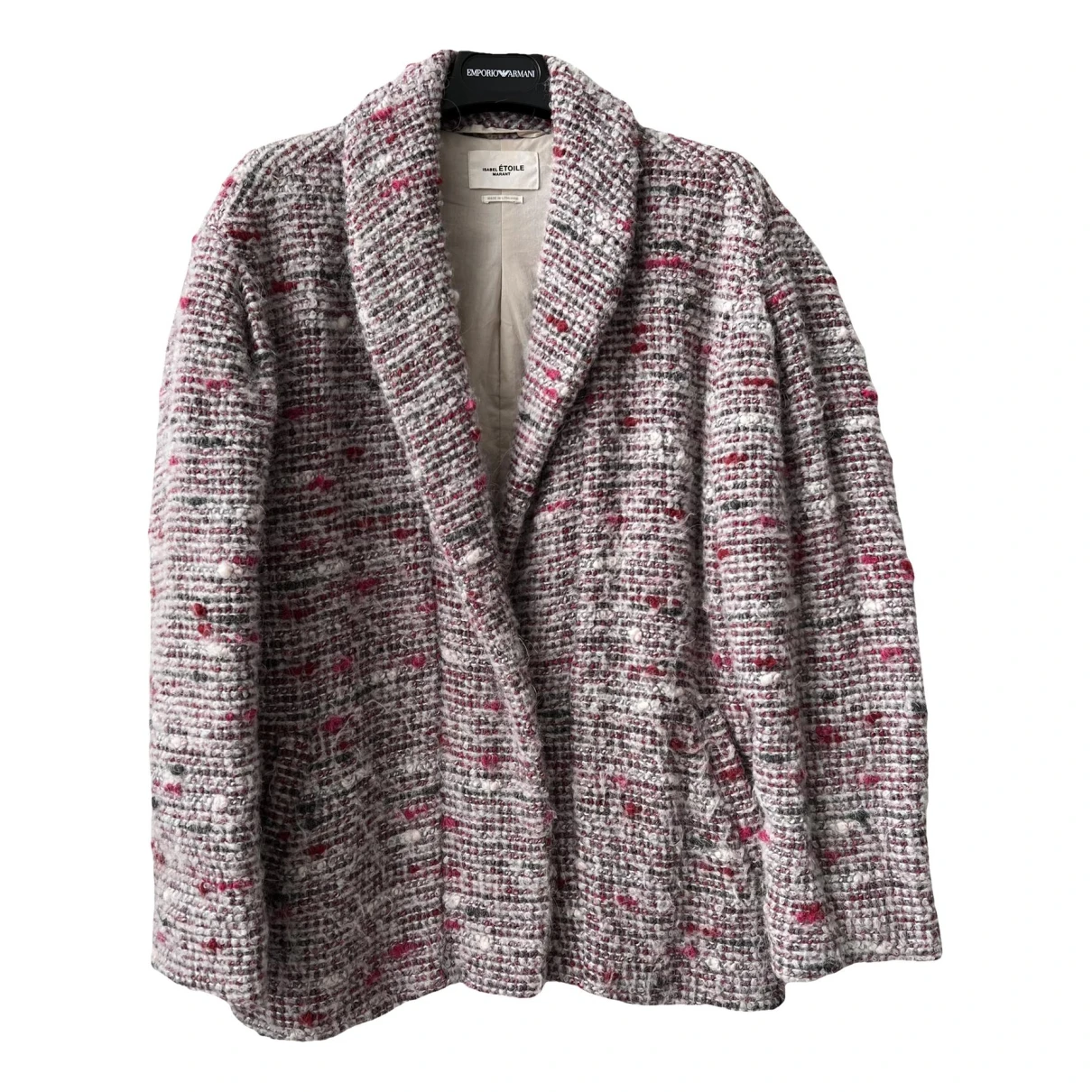 Pre-owned Isabel Marant Étoile Wool Coat In Pink
