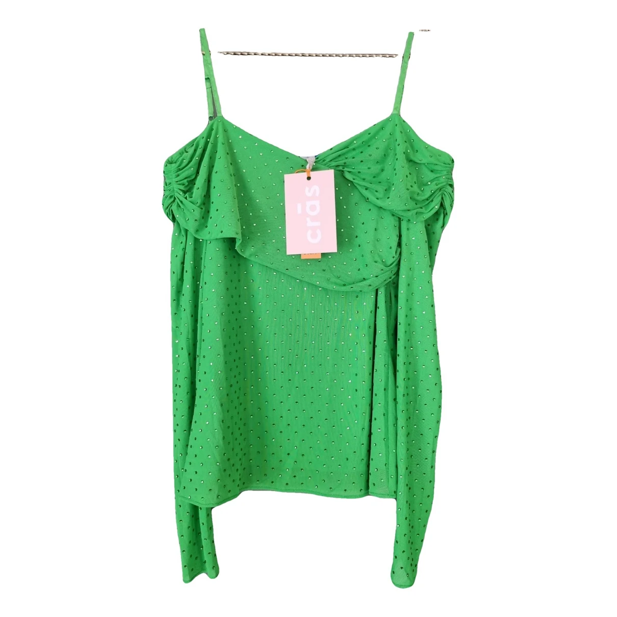 Pre-owned Cras Blouse In Green