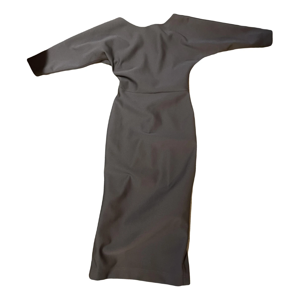 Pre-owned Fendi Mid-length Dress In Brown