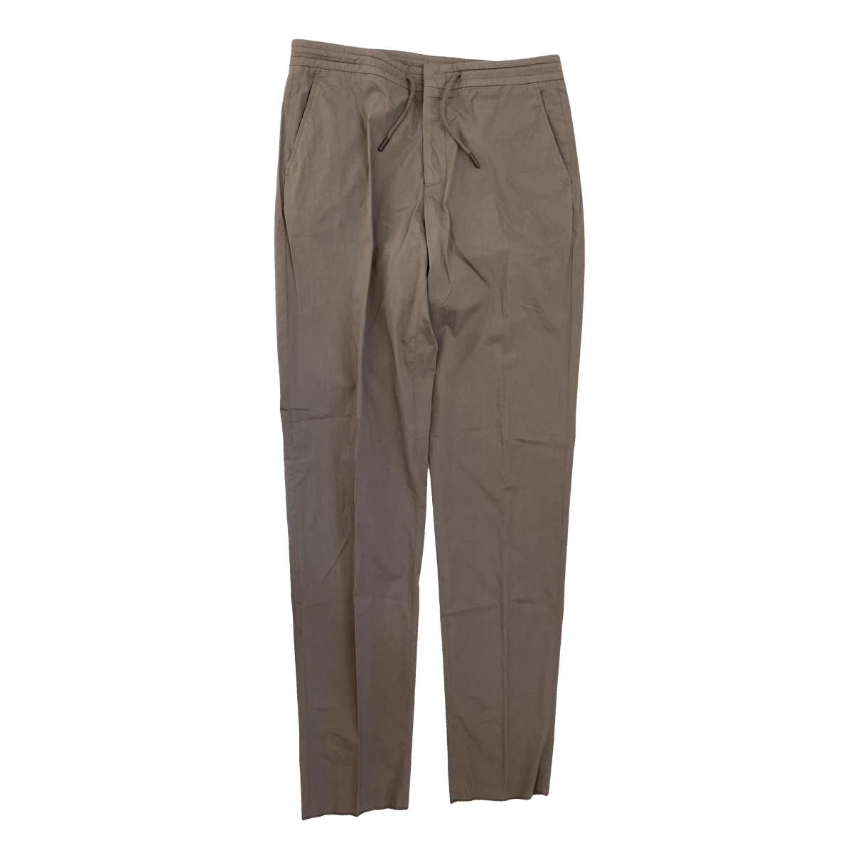 Pre-owned Ermenegildo Zegna Trousers In Brown
