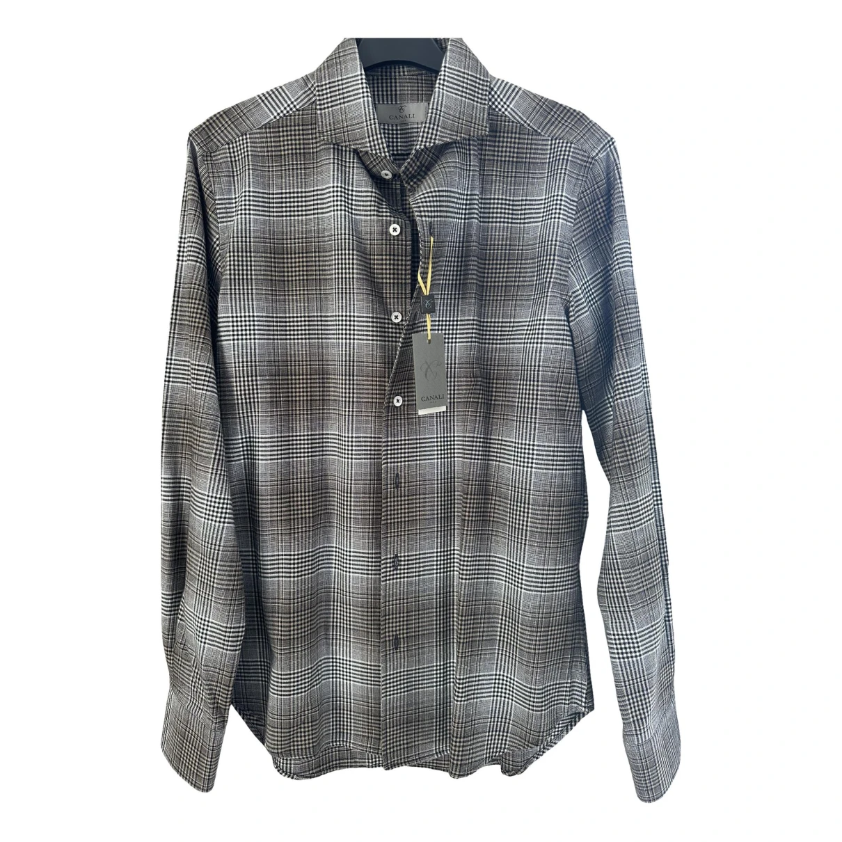 Pre-owned Canali Shirt In Brown