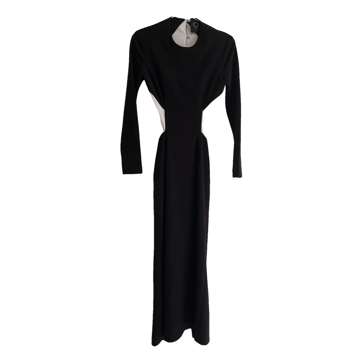 Pre-owned Solace London Maxi Dress In Black