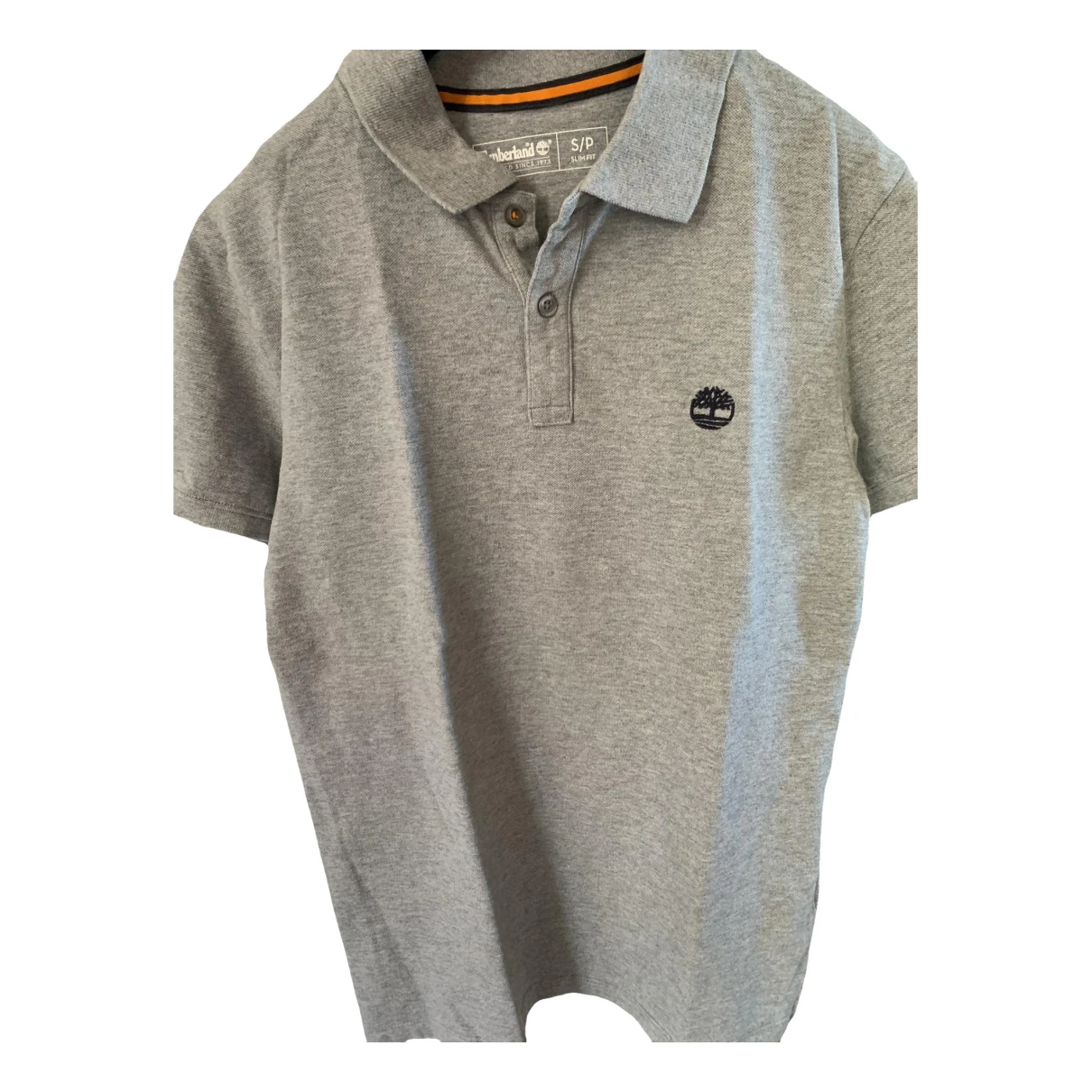 Pre-owned Timberland Polo Shirt In Grey