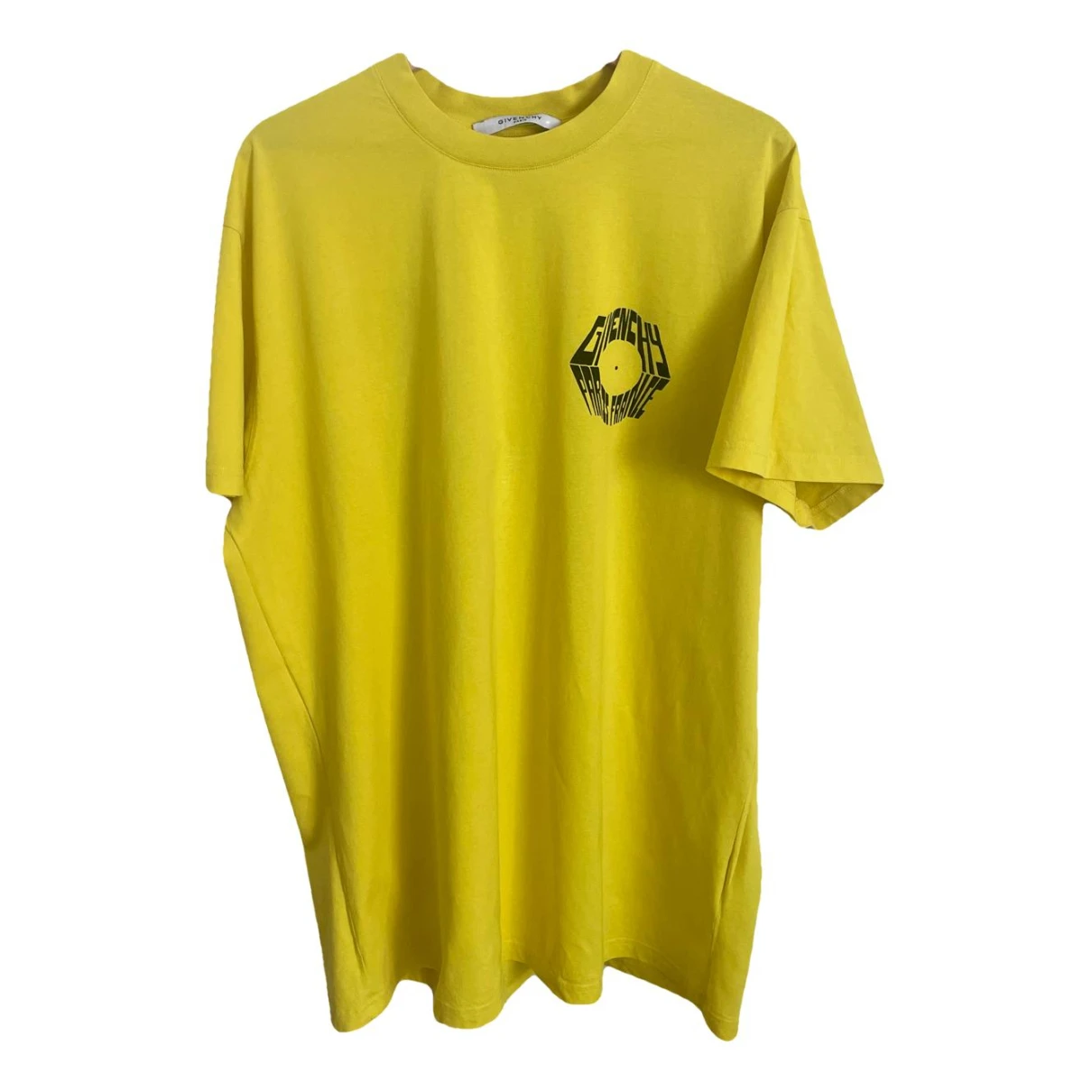 Pre-owned Givenchy T-shirt In Yellow