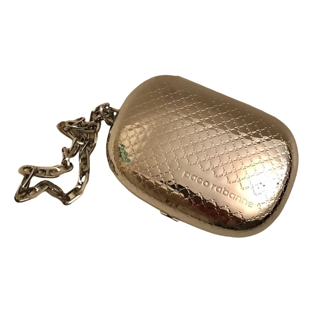 Pre-owned Paco Rabanne Clutch Bag In Silver