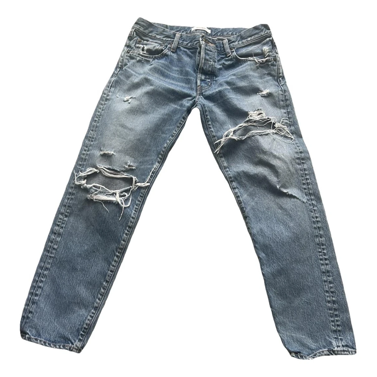 Pre-owned Moussy Jeans In Blue