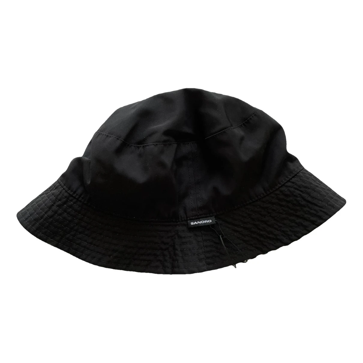 Pre-owned Sandro Hat In Black