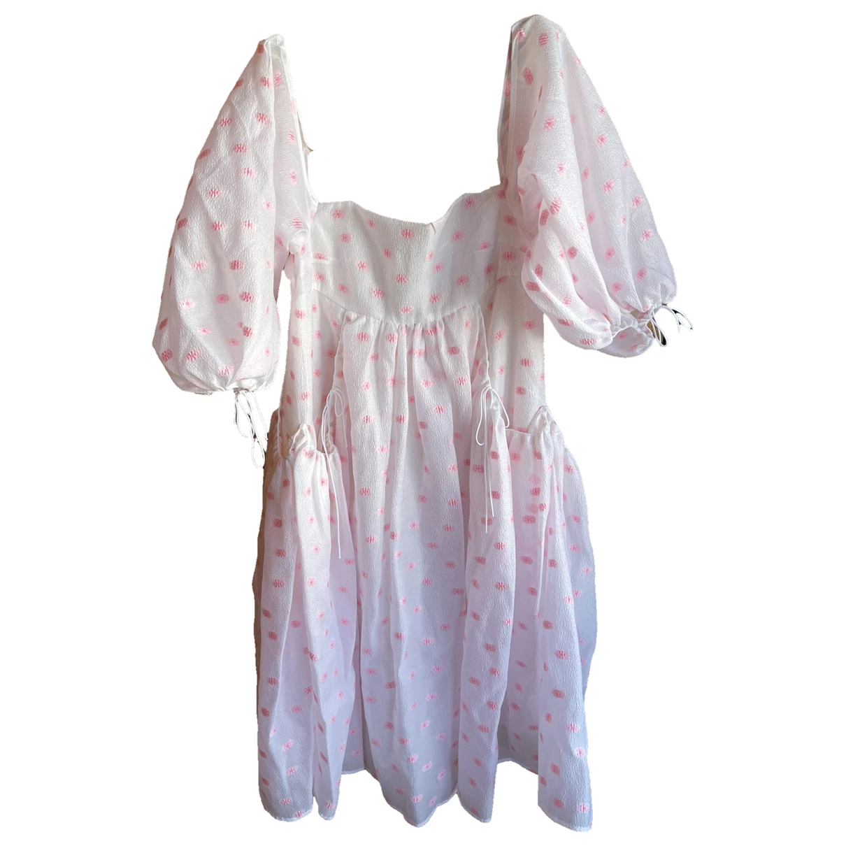 Pre-owned Cecilie Bahnsen Mid-length Dress In Pink