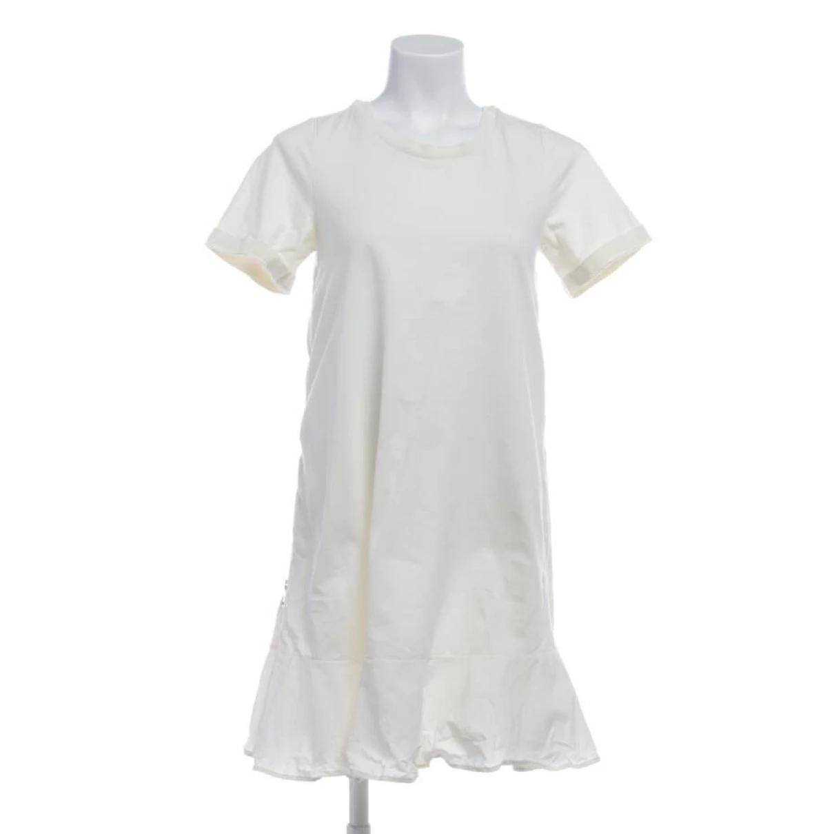 Pre-owned Moncler Dress In White