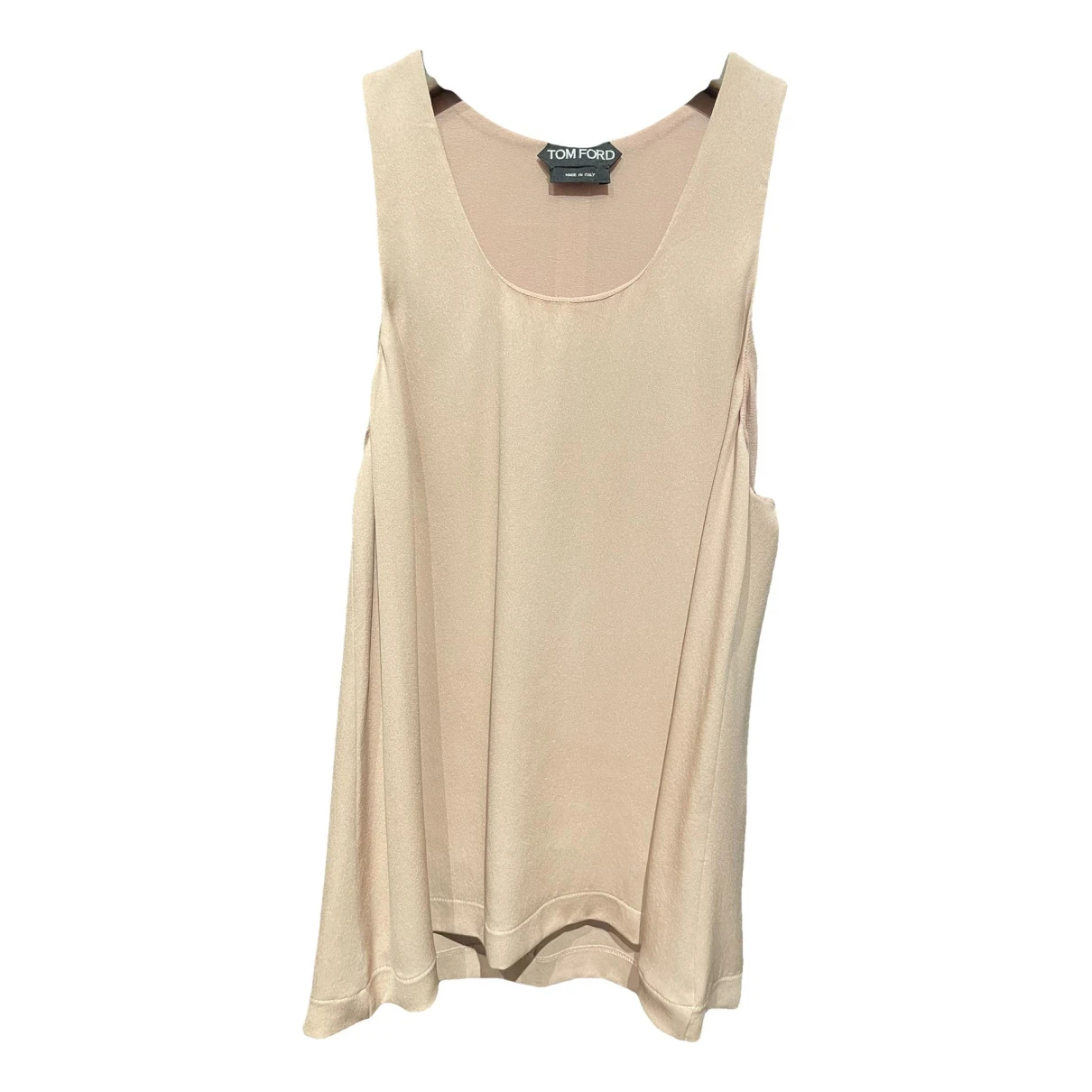 Pre-owned Tom Ford Silk Top In Pink