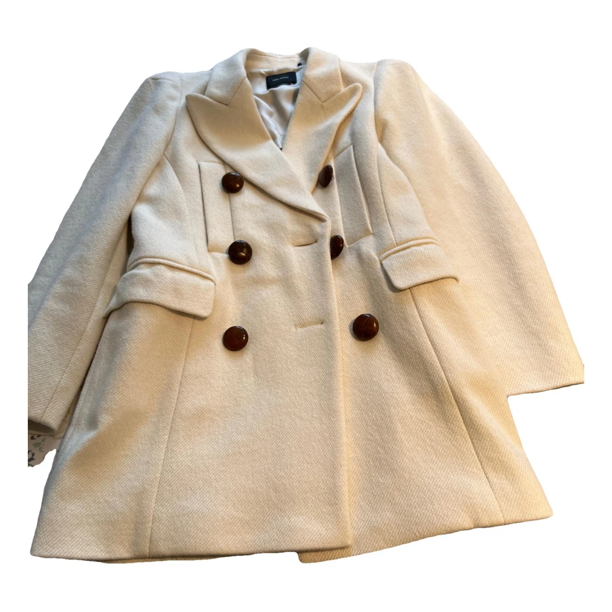 Pre-owned Isabel Marant Coat In White