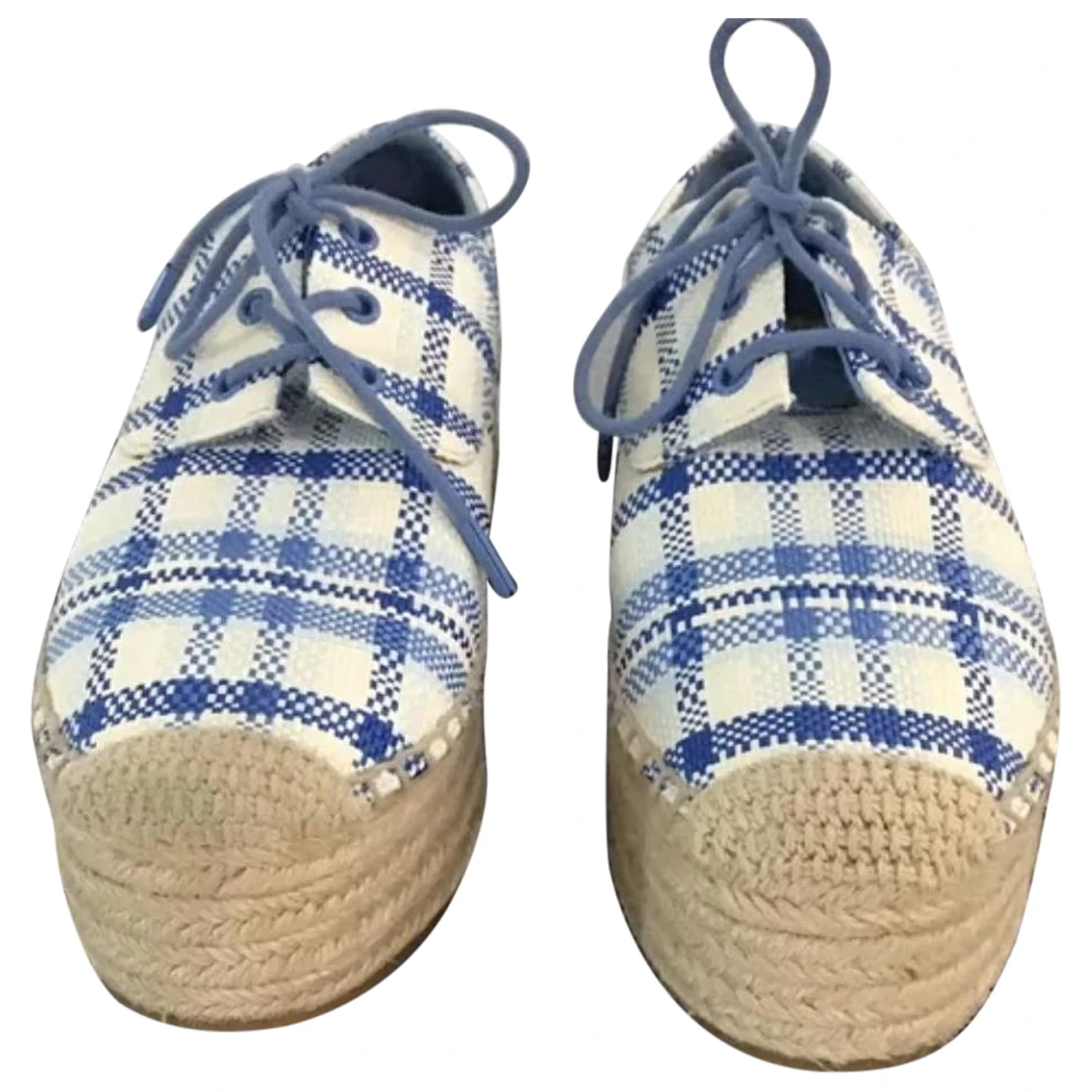 Pre-owned Tory Burch Cloth Espadrilles In Multicolour