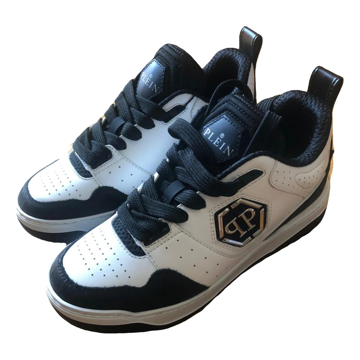 Pre-owned Philipp Plein Leather Trainers In Other