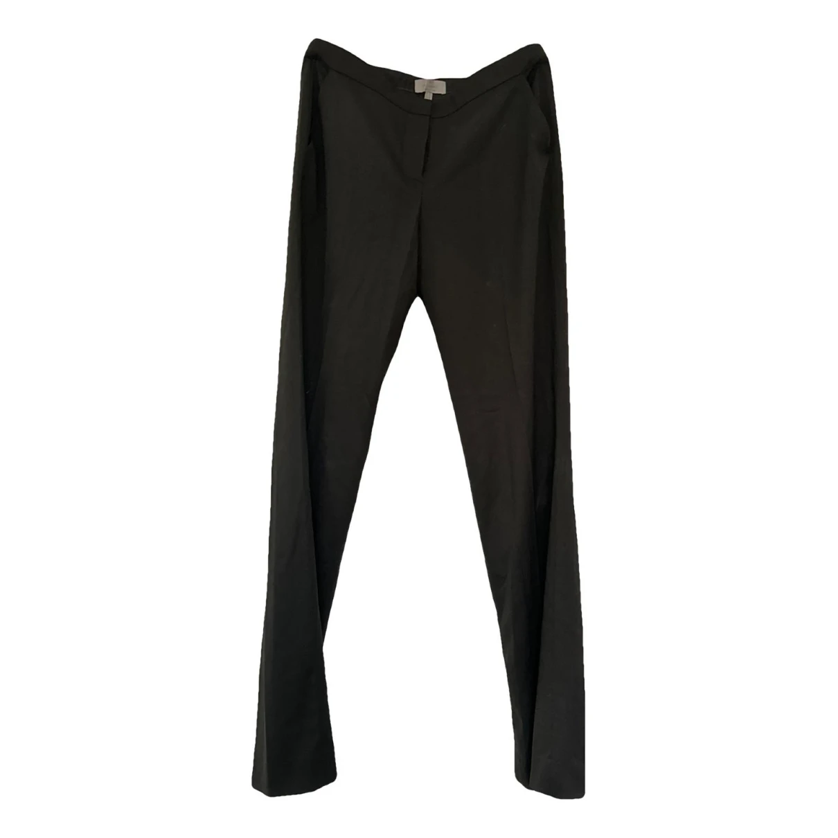 Pre-owned Mulberry Wool Trousers In Black