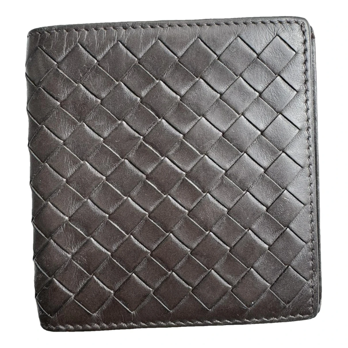 Pre-owned Bottega Veneta Leather Small Bag In Brown