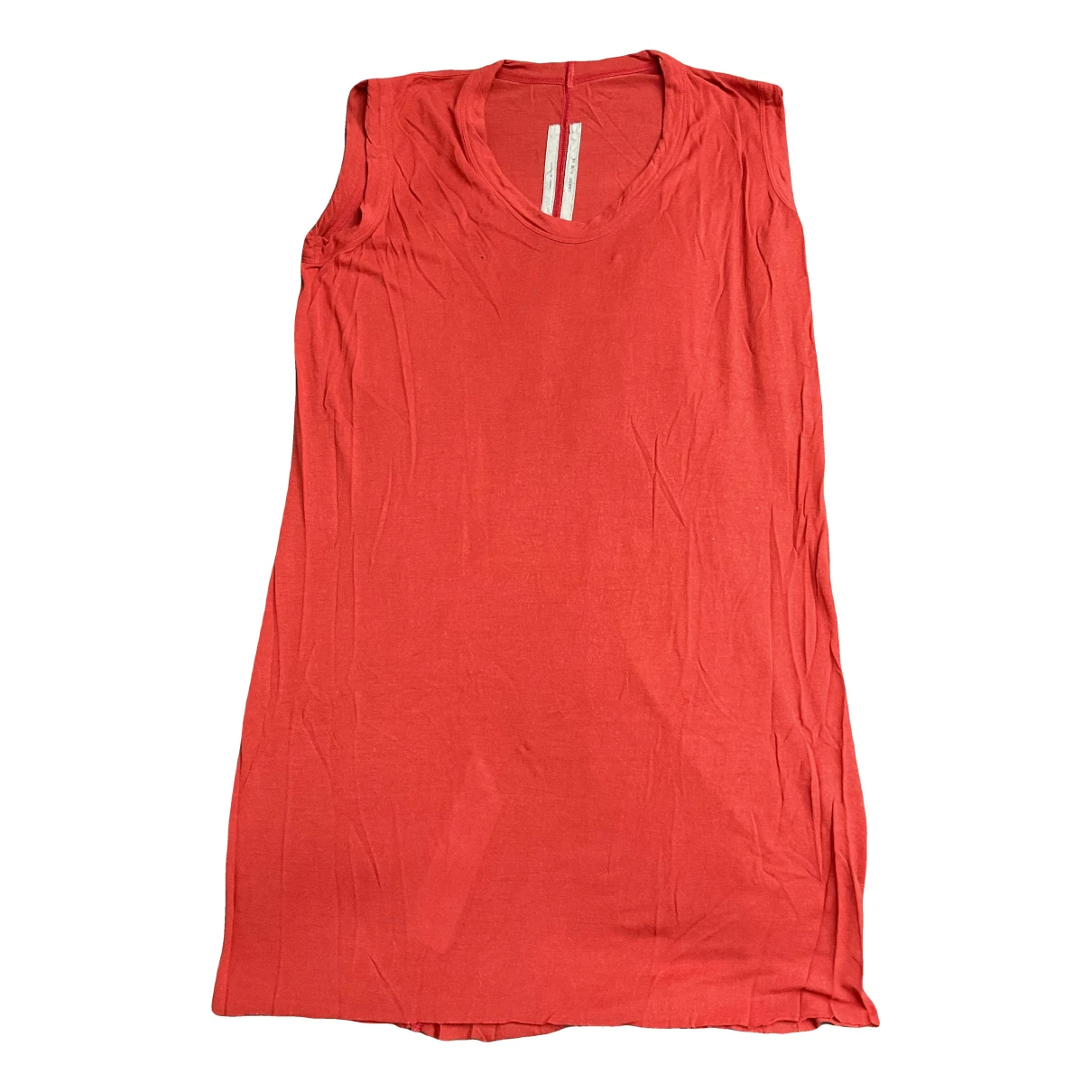 Pre-owned Rick Owens Vest In Red