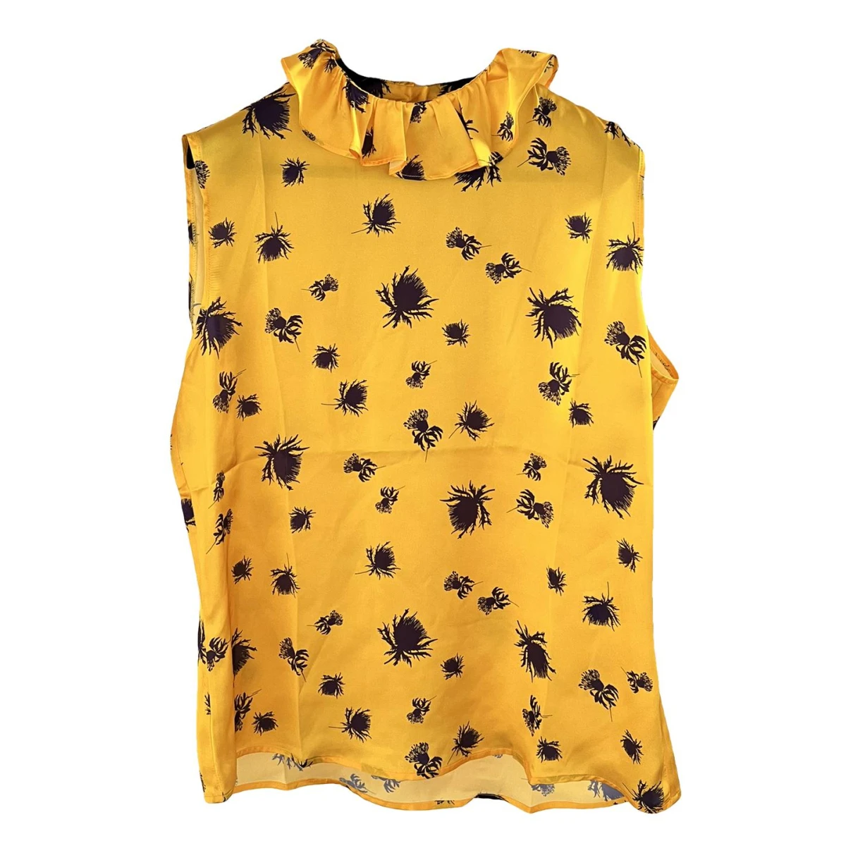 Pre-owned Modetrotter Blouse In Yellow
