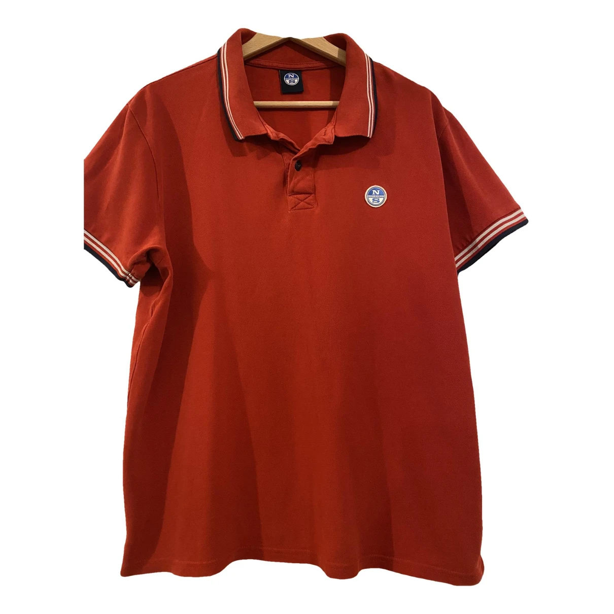 Pre-owned North Sails T-shirt In Red