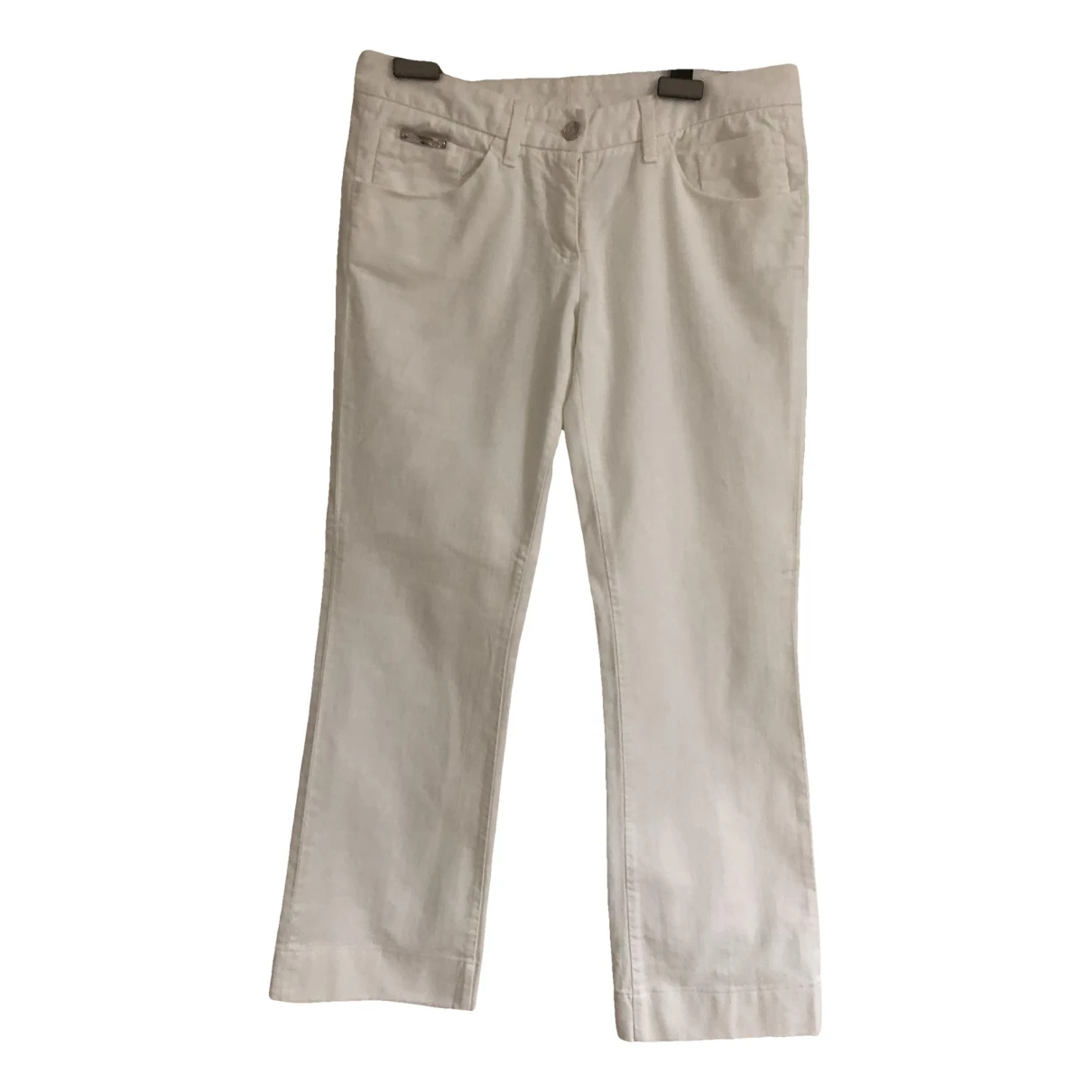 Pre-owned Dolce Vita Trousers In White