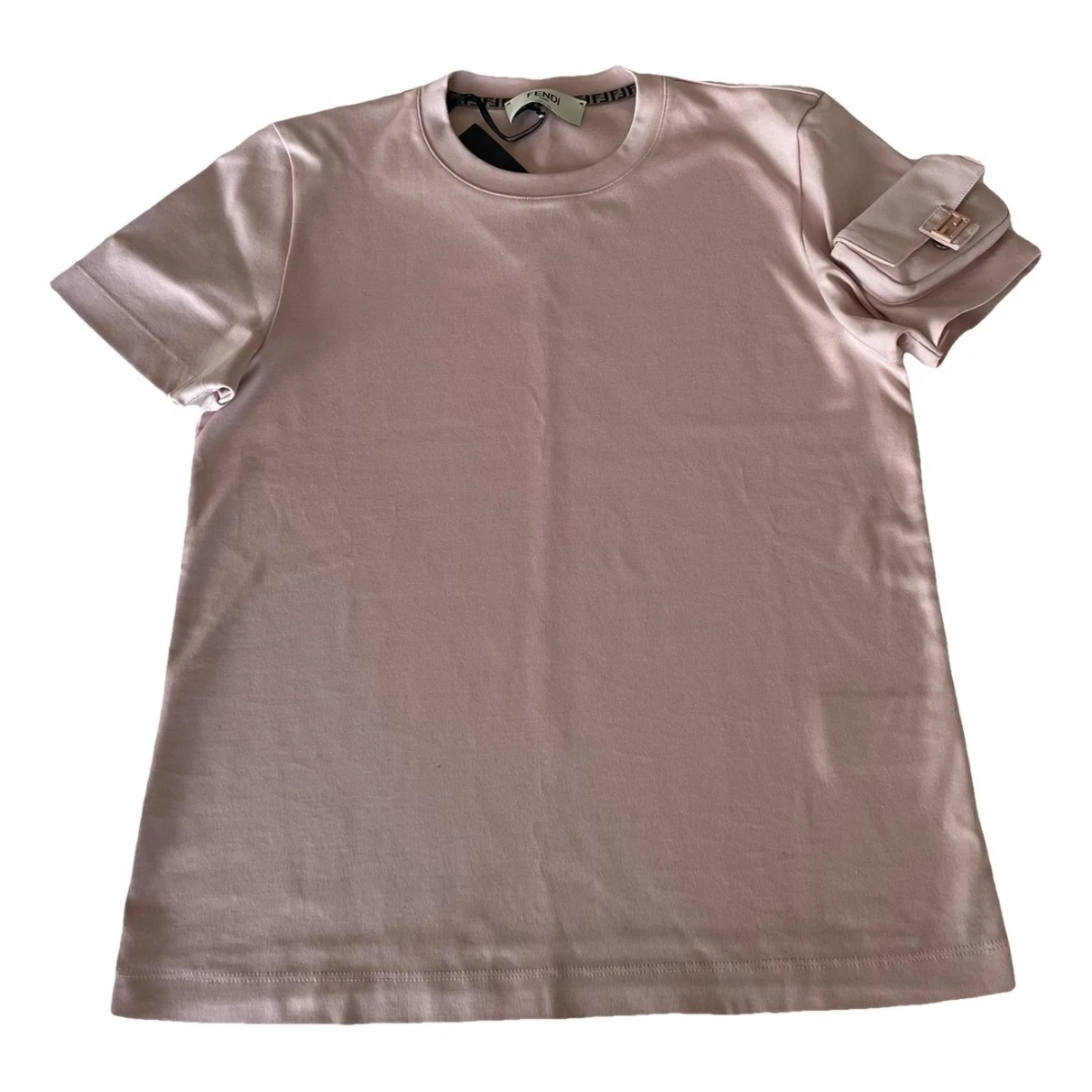Pre-owned Fendi T-shirt In Pink