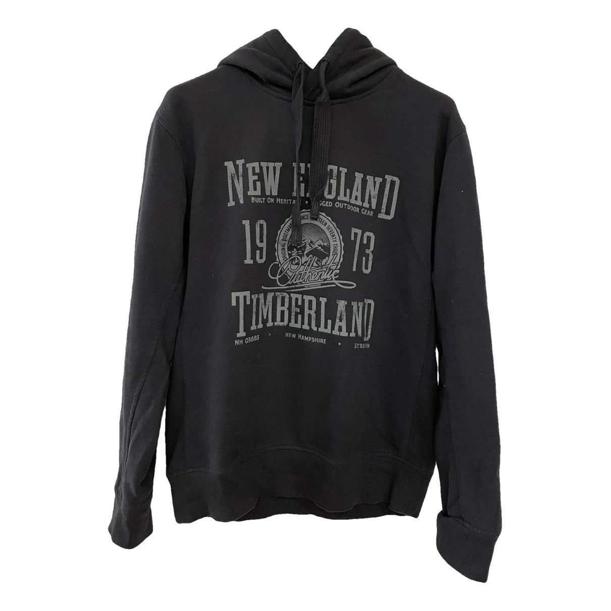 Pre-owned Timberland Sweatshirt In Black