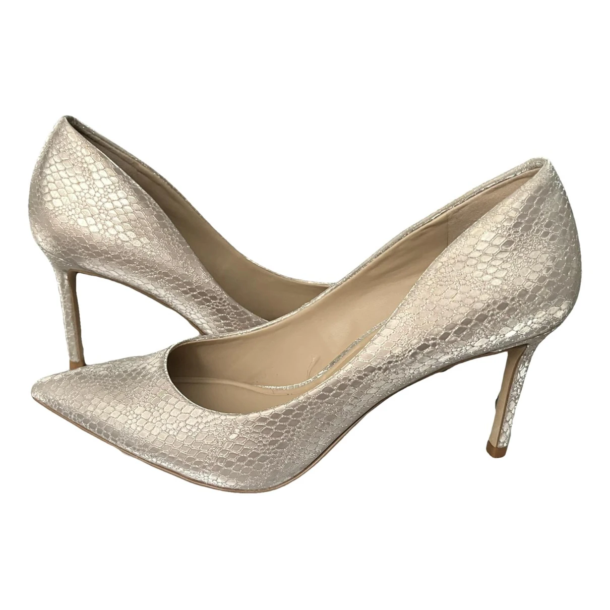 Pre-owned Aldo Cloth Heels In Other