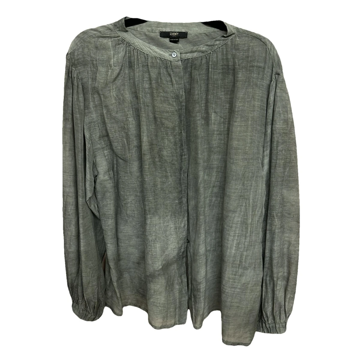 Pre-owned Seventy Blouse In Grey