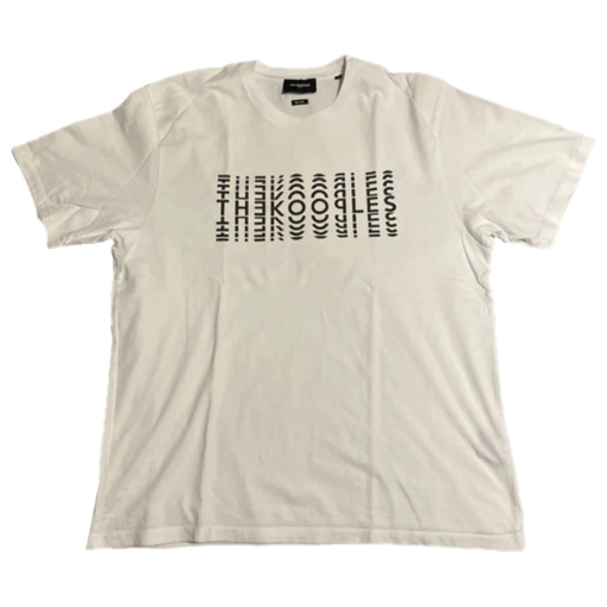 Pre-owned The Kooples Spring Summer 2020 T-shirt In White