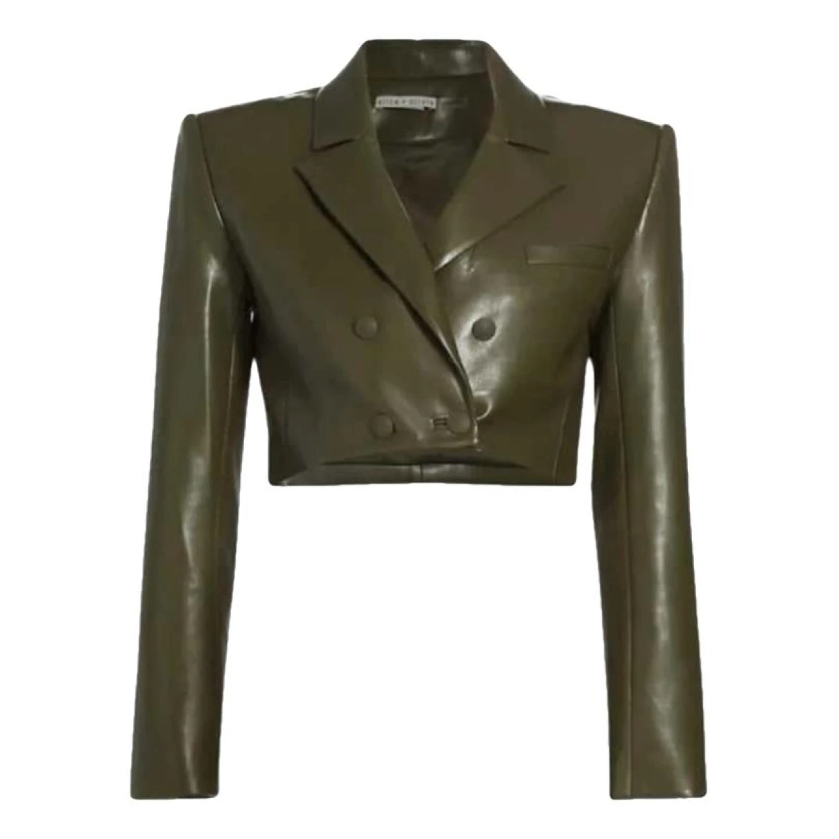 Pre-owned Alice And Olivia Blazer In Green