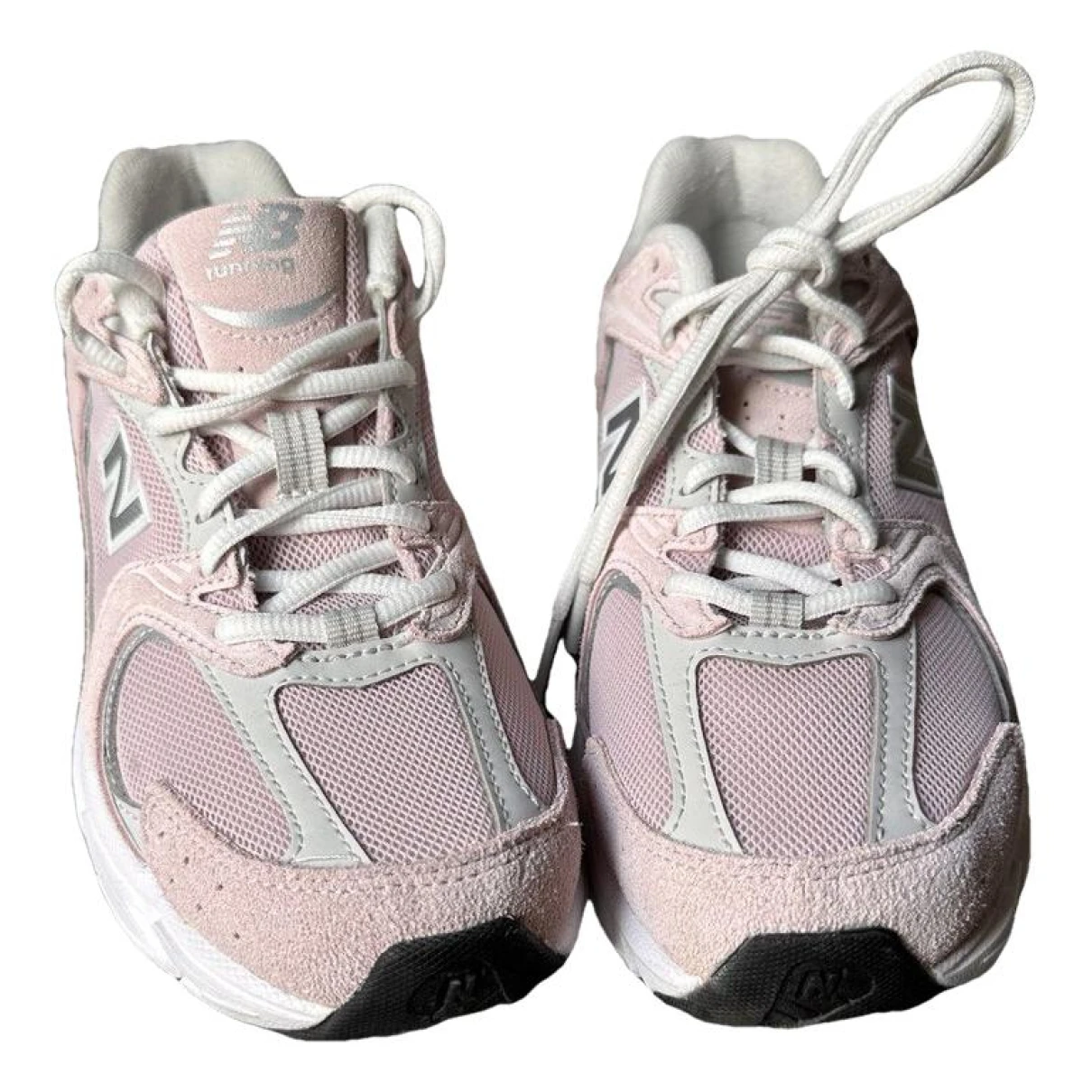 Pre-owned New Balance 530 Leather Trainers In Pink