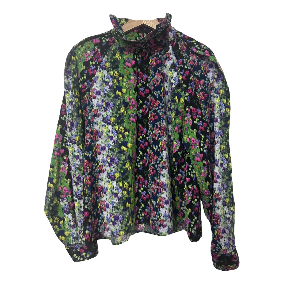Pre-owned Kenzo Blouse In Multicolour