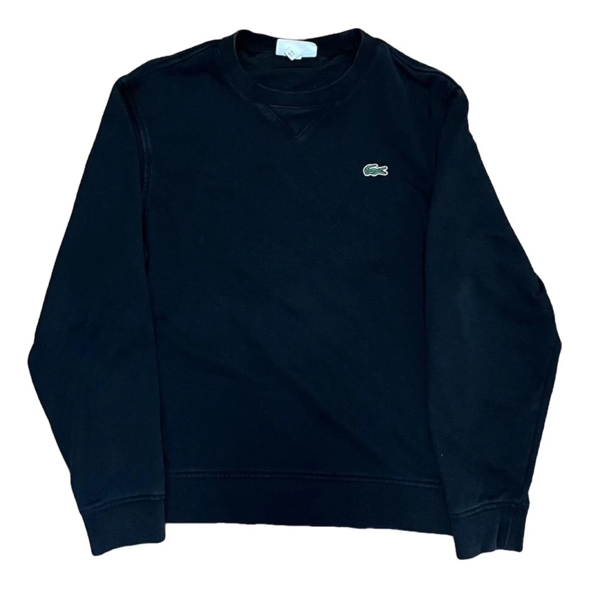Pre-owned Lacoste Sweatshirt In Black