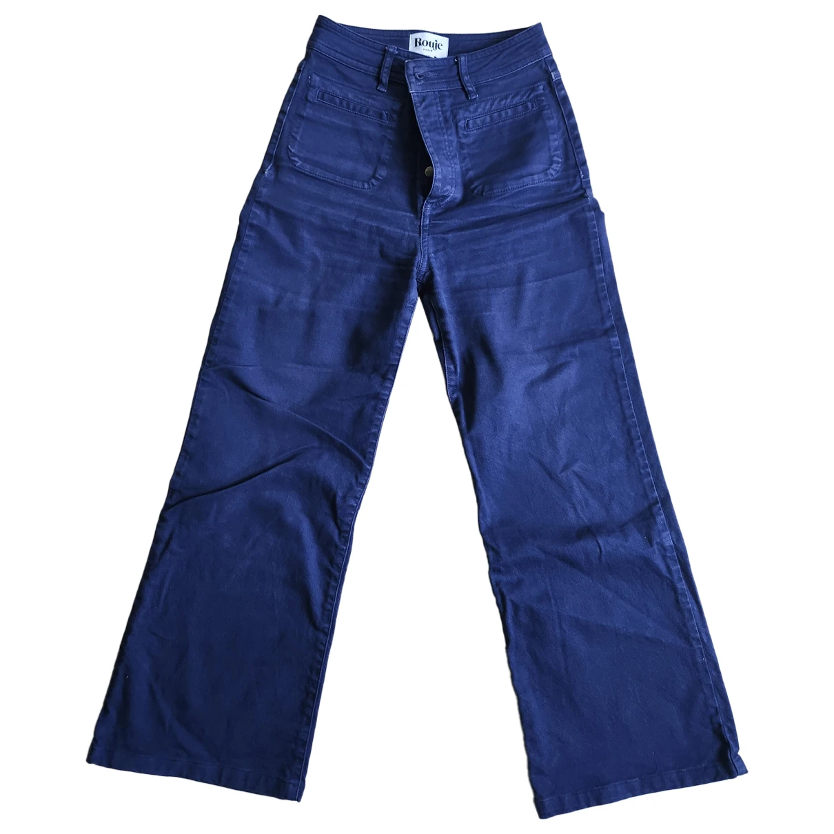 Pre-owned Rouje Jeans In Blue