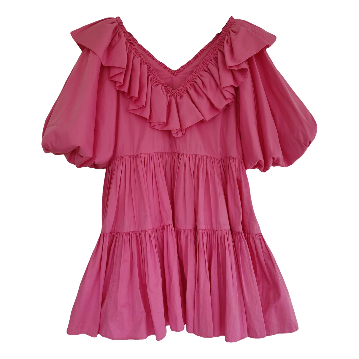 Pre-owned Aje Mini Dress In Pink