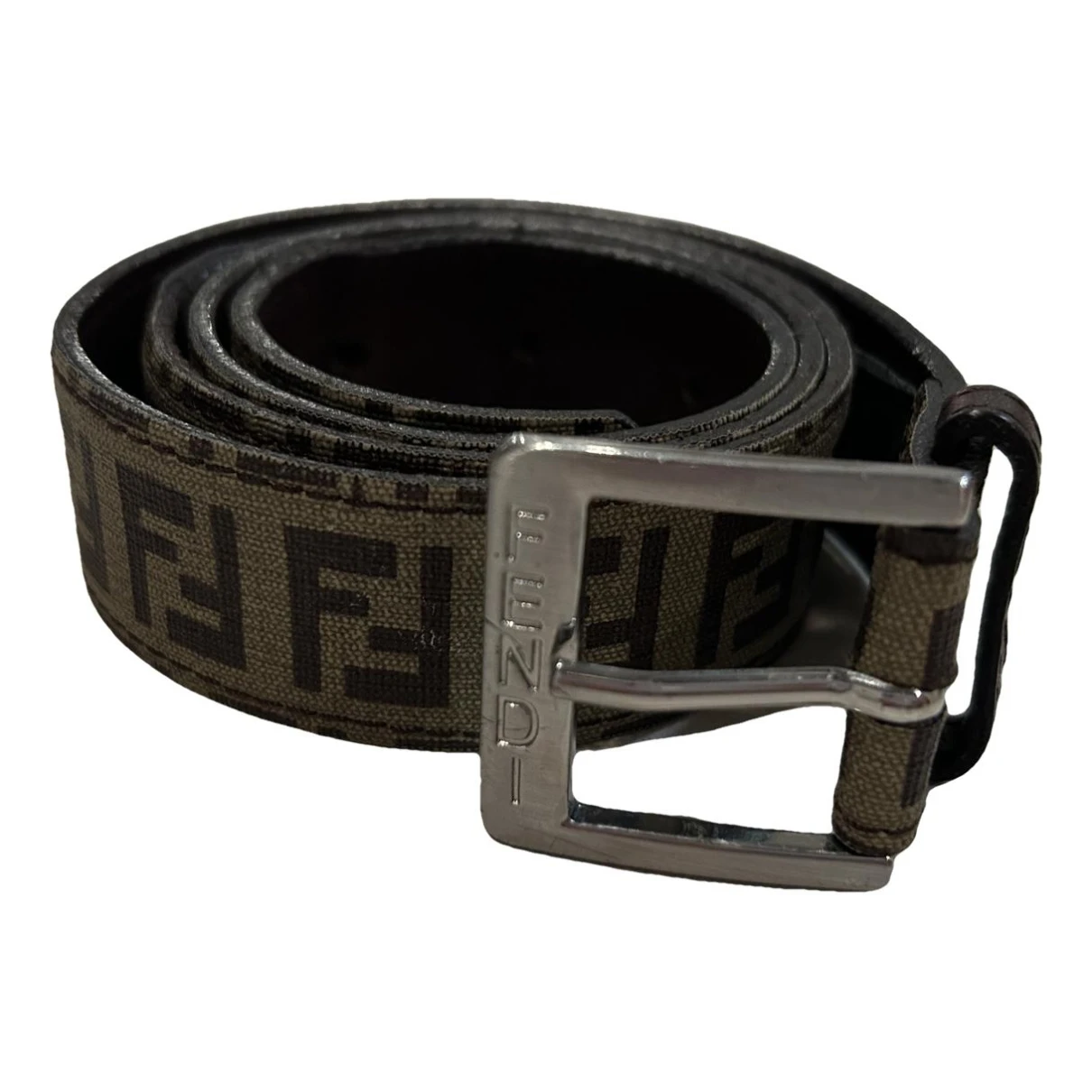 Pre-owned Fendi Multi-accessory Belt Leather Belt In Multicolour