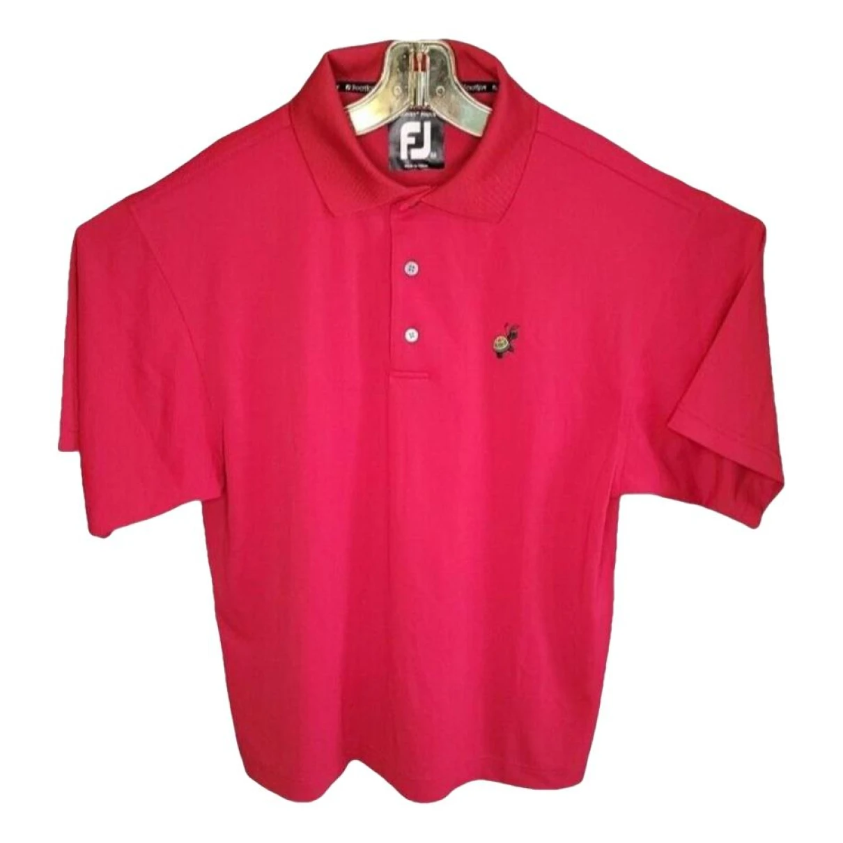 Pre-owned Footjoy Polo Shirt In Red