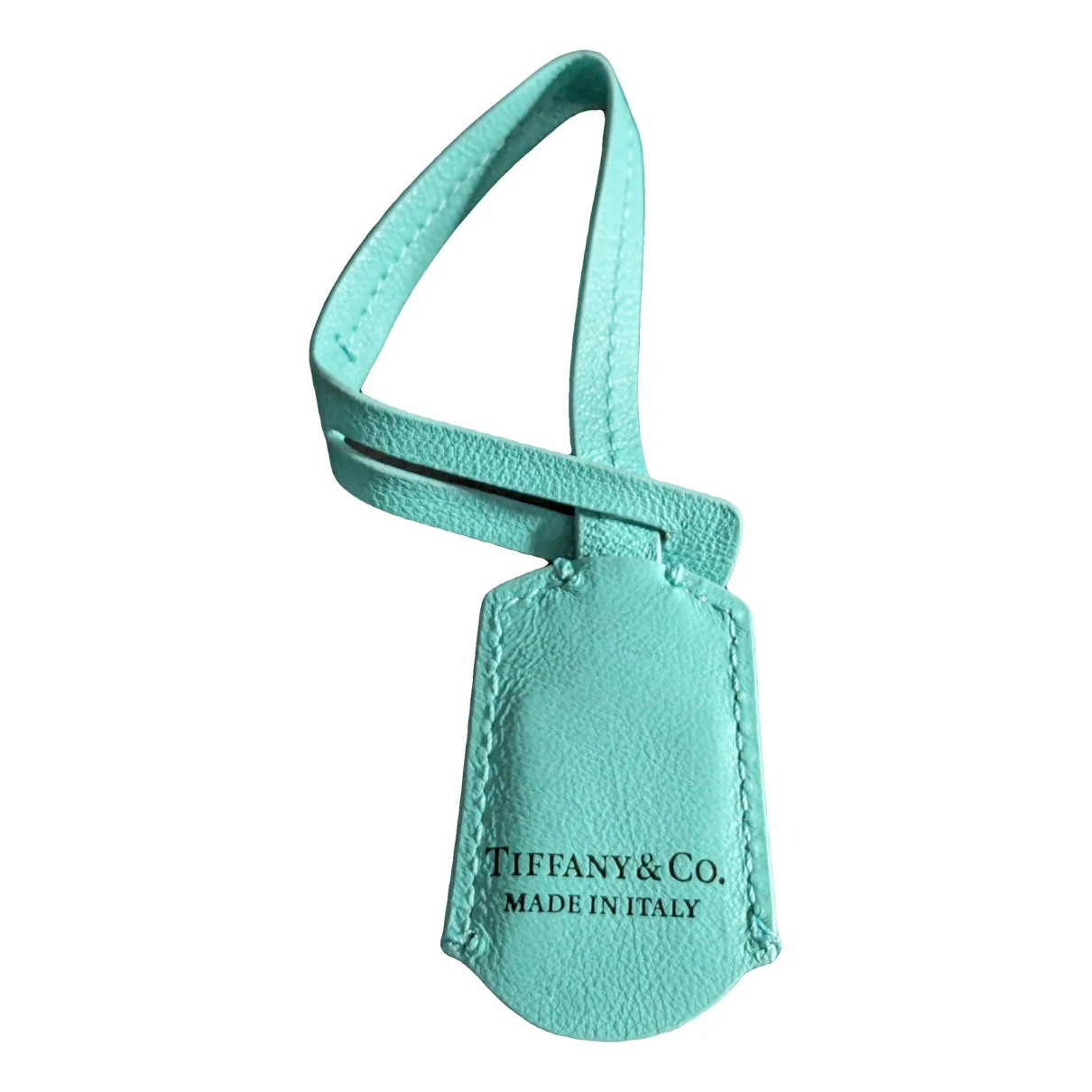 Pre-owned Tiffany & Co Leather Bag Charm In Multicolour