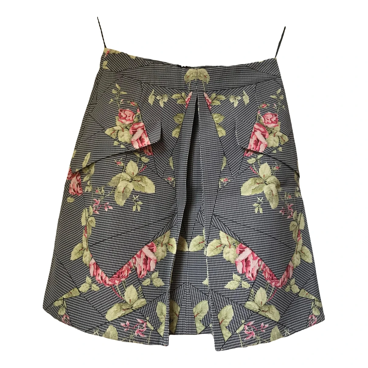 Pre-owned Alexander Mcqueen Mini Skirt In Multicolour